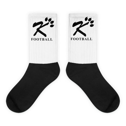 Kingman Football Black Socks