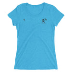 Kingman Football Black Logo Ladies' short sleeve t-shirt