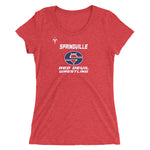 Springville Wrestling Ladies' short sleeve t-shirt
