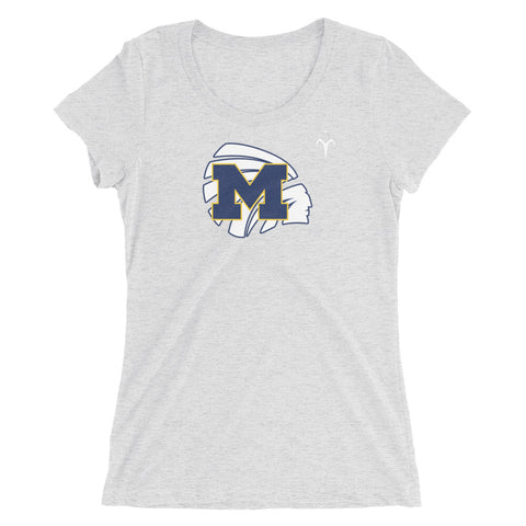 Meridian High School Basketball Ladies' short sleeve t-shirt