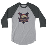 Herriman Hockey 3/4 sleeve raglan shirt