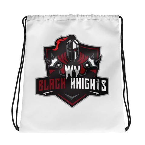 West Virginia Black Knights Drawstring bag