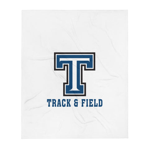 Tempe High School Track and Field Throw Blanket