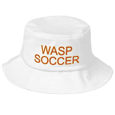Wasp Soccer Old School Bucket Hat