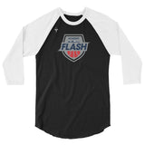 Flash Academy Basketball 3/4 sleeve raglan shirt