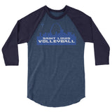 St. Louis Volleyball 3/4 sleeve raglan shirt