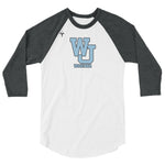 West Jordan Volleyball 3/4 sleeve raglan shirt