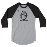 St. Olaf Volleyball 3/4 sleeve raglan shirt
