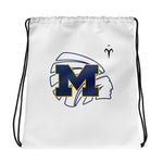 Meridian High School Basketball Drawstring bag