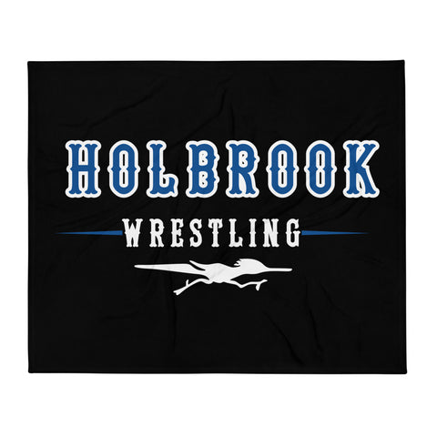 Holbrook Wrestling Throw Blanket