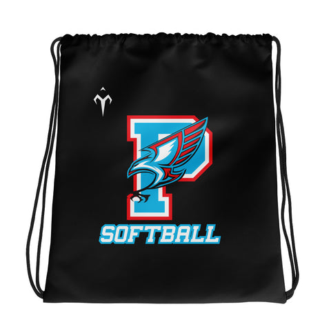 Piute Softball Drawstring bag