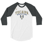 Yucaipa Wrestling 3/4 sleeve raglan shirt