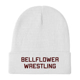 Bellflower Wrestling Embroidered Beanie