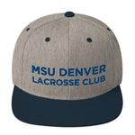 MSU Denver Lacrosse Club Snapback Hat