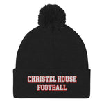 Christel House Football Pom-Pom Beanie