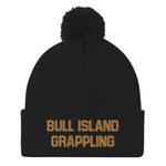 Bull Island Grappling Pom-Pom Beanie