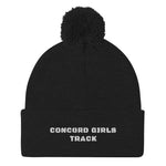 Concord Girls Track Pom-Pom Beanie