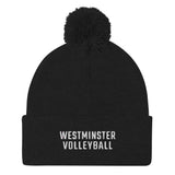 Westminster Volleyball Pom-Pom Beanie