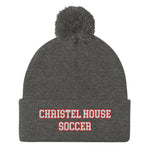 Christel House Soccer Pom-Pom Beanie