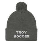 Troy Soccer Pom-Pom Beanie