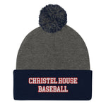 Christel House Baseball Pom-Pom Beanie