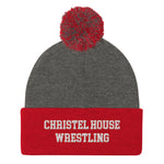 Christel House Wrestling Pom-Pom Beanie