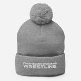 Washburn Wrestling Pom-Pom Beanie