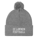 Orange County Lawmen Football Pom-Pom Beanie