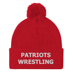 Patriots Wrestling Club Pom-Pom Beanie