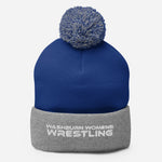 Washburn Wrestling Pom-Pom Beanie