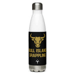 Bull Island Grappling Stainless Steel Water Bottle