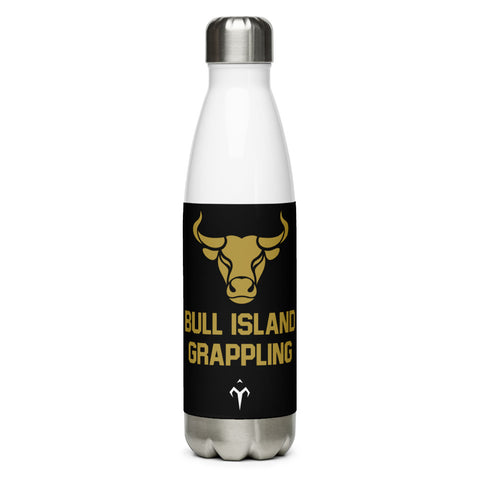 Bull Island Grappling Stainless Steel Water Bottle