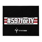 #597forTY Throw Blanket