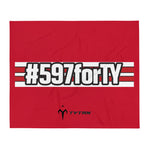 #597forTY Throw Blanket