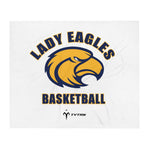 Lady Eagles Basketball Throw Blanket