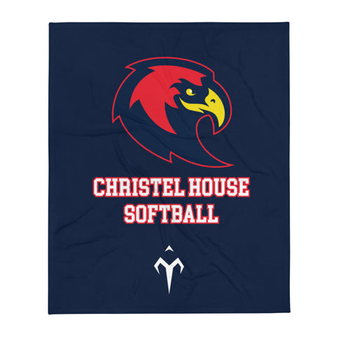 Christel House Softball Throw Blanket
