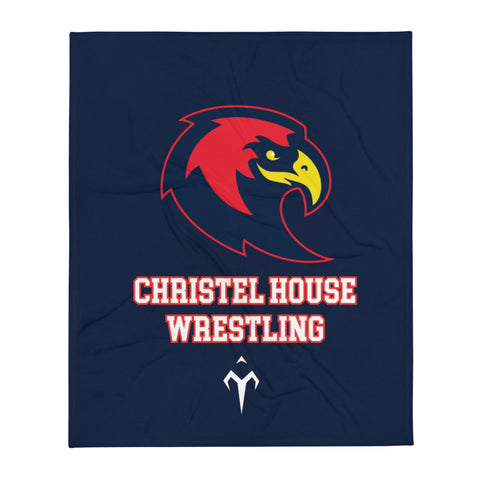 Christel House Wrestling Throw Blanket