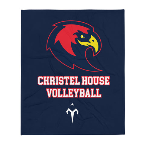 Christel House Volleyball Throw Blanket
