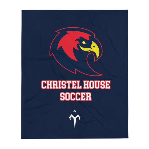 Christel House Soccer Throw Blanket