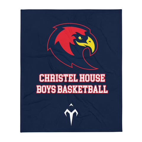 Christel House Boy's Basketball Throw Blanket