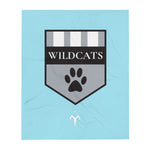 Wildcats Field Hockey Throw Blanket