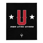 MBA Utah Stars Throw Blanket