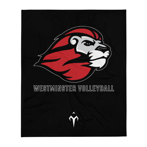 Westminster Volleyball Throw Blanket
