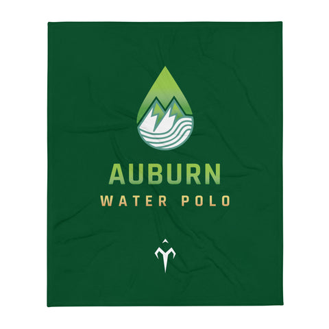 Auburn Water Polo Throw Blanket