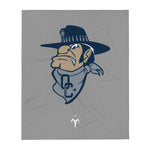 Orange County Lawmen Football Throw Blanket