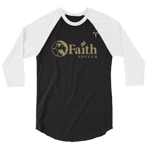Faith Christian School 3/4 sleeve raglan shirt