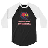 Christel House Boy's Basketball 3/4 sleeve raglan shirt