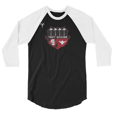 Troy Soccer 3/4 sleeve raglan shirt