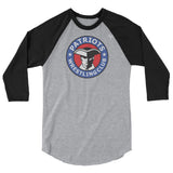 Patriots Wrestling Club 3/4 sleeve raglan shirt