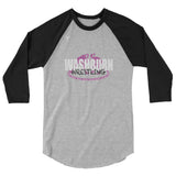 Washburn Wrestling 3/4 sleeve raglan shirt